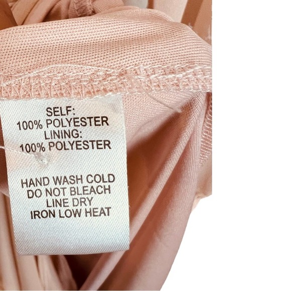 Lulu’s Wondrous Water Lilies Blush Pink Long Sleeve Maxi Dress - Picture 10 of 14